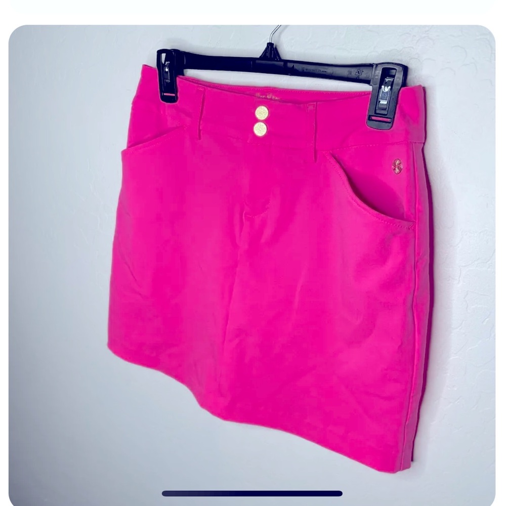 Lilly Pulitzer Size 16 Beautiful Pink Luxletic Sybil Skort!